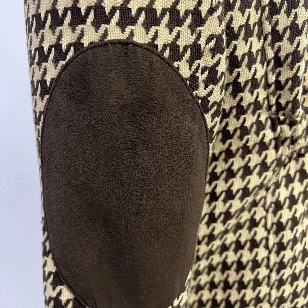Joan Rivers Houndstooth Blazer with Gold Accents - Picture 6 of 8